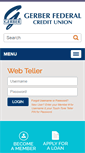 Mobile Screenshot of gerberfcu.com
